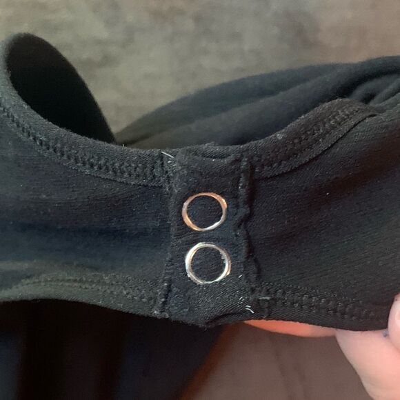 Black long sleeve bodysuit - Picture 4 of 5